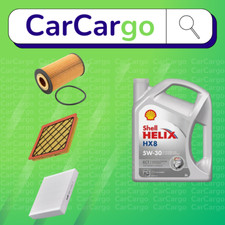 SERVICE KIT FOR Chevrolet Cruze 1.6 Petrol 2009-2023 OIL AIR CABIN + SHELL OIL