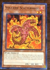 Volcanic Scattershot LD10-EN026 Legendary Duelists Soulburning Volcano 1Ed NM x1