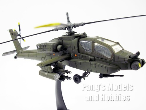 Boeing AH-64 Apache 1/55 Scale Die-cast Metal Helicopter Model by NewRay