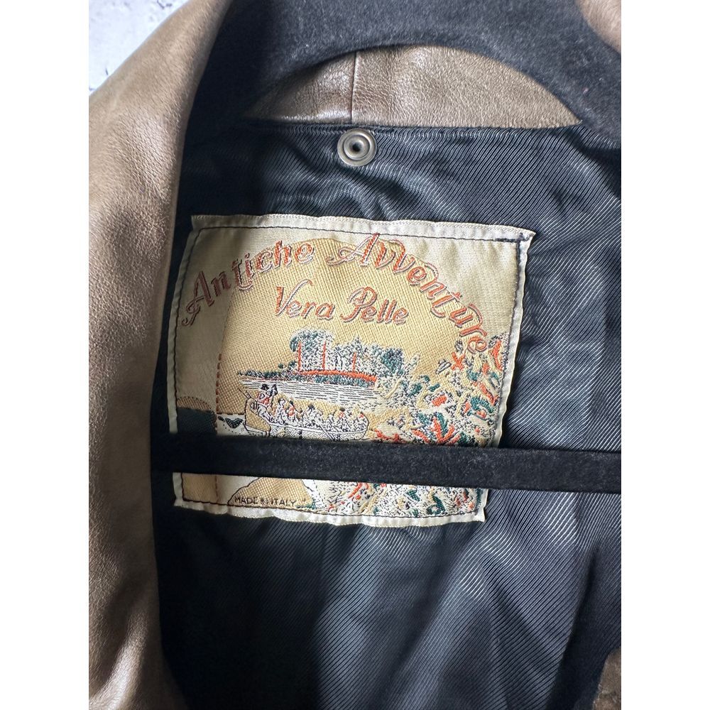 ジャケット・アウター Nekozeman Delan Vera pelle real Giorgio 1966 Vera Pelle Italian Black Leather Jacket 3