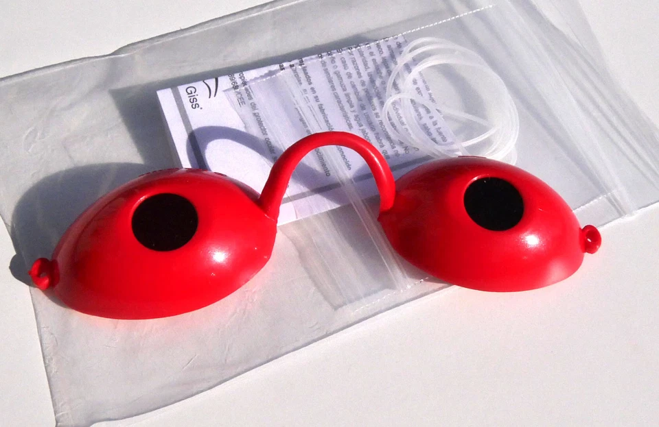 occhiali d'abbronzatura rosso ultravioletto UV di protezione da solarium comfort