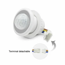 3-5m Automatic Body Infrared PIR Motion Sensor Detector Switch For LED light E