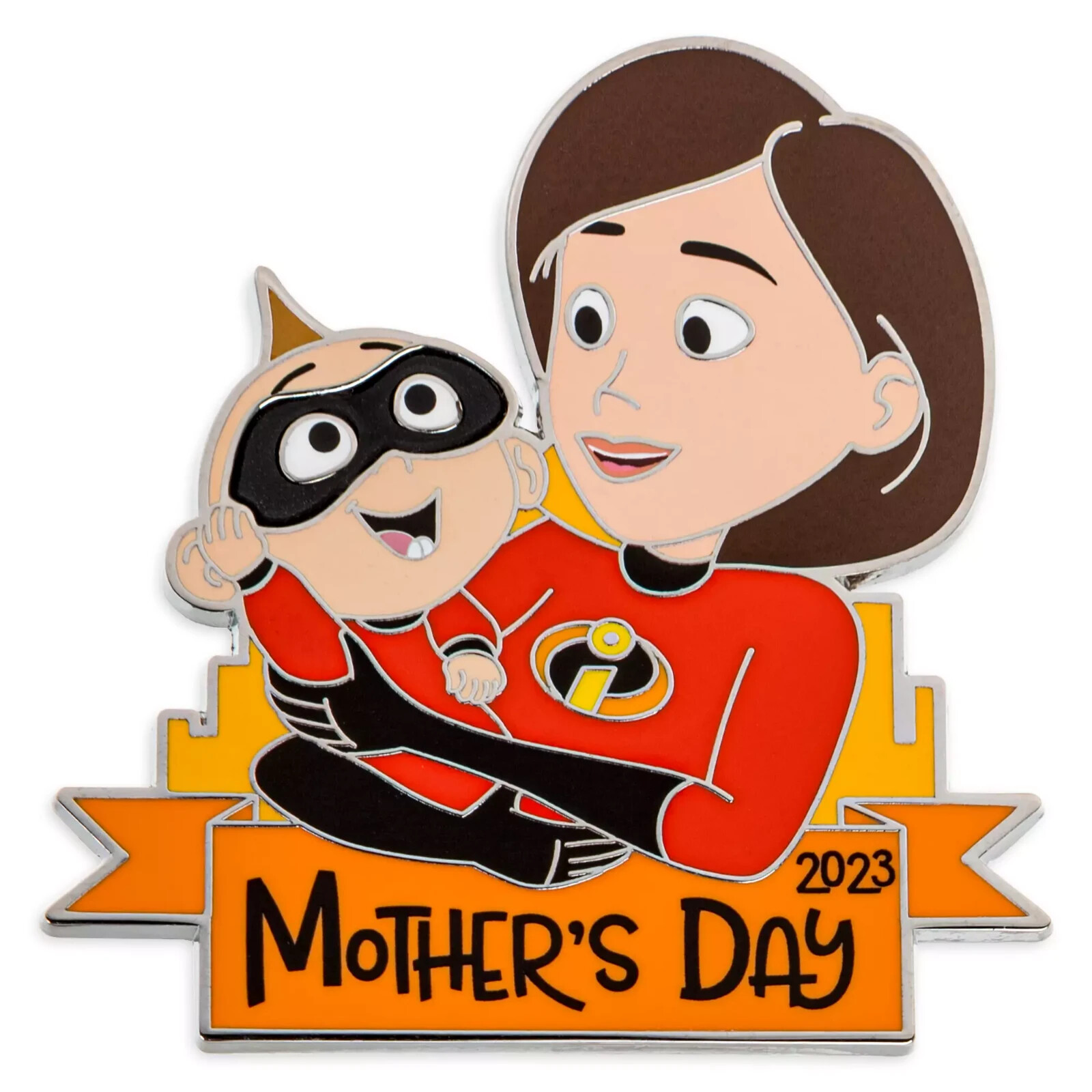 2023 Disney Mrs Incredible and Jack-Jack Mother's Day Pin The Incredibles LE NIP
