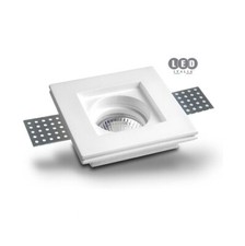 Porta Faretto Gesso da incasso a scomparsa per cartongesso controsoffitti!