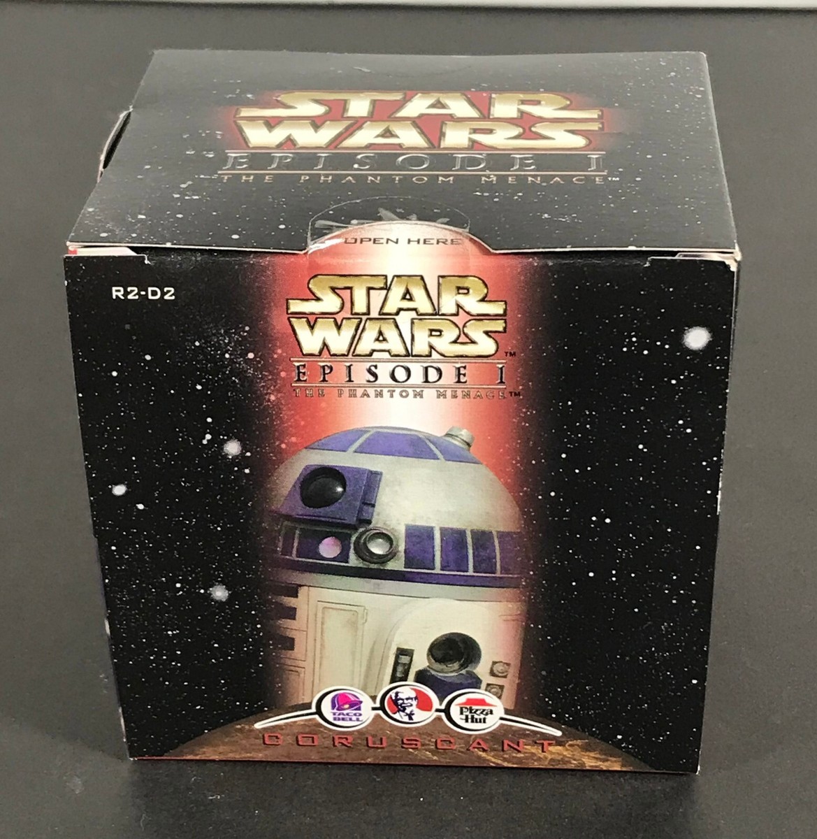 STAR WARS Episode I Phantom Menace R2-D2 Toy 1999 Pizza Hut