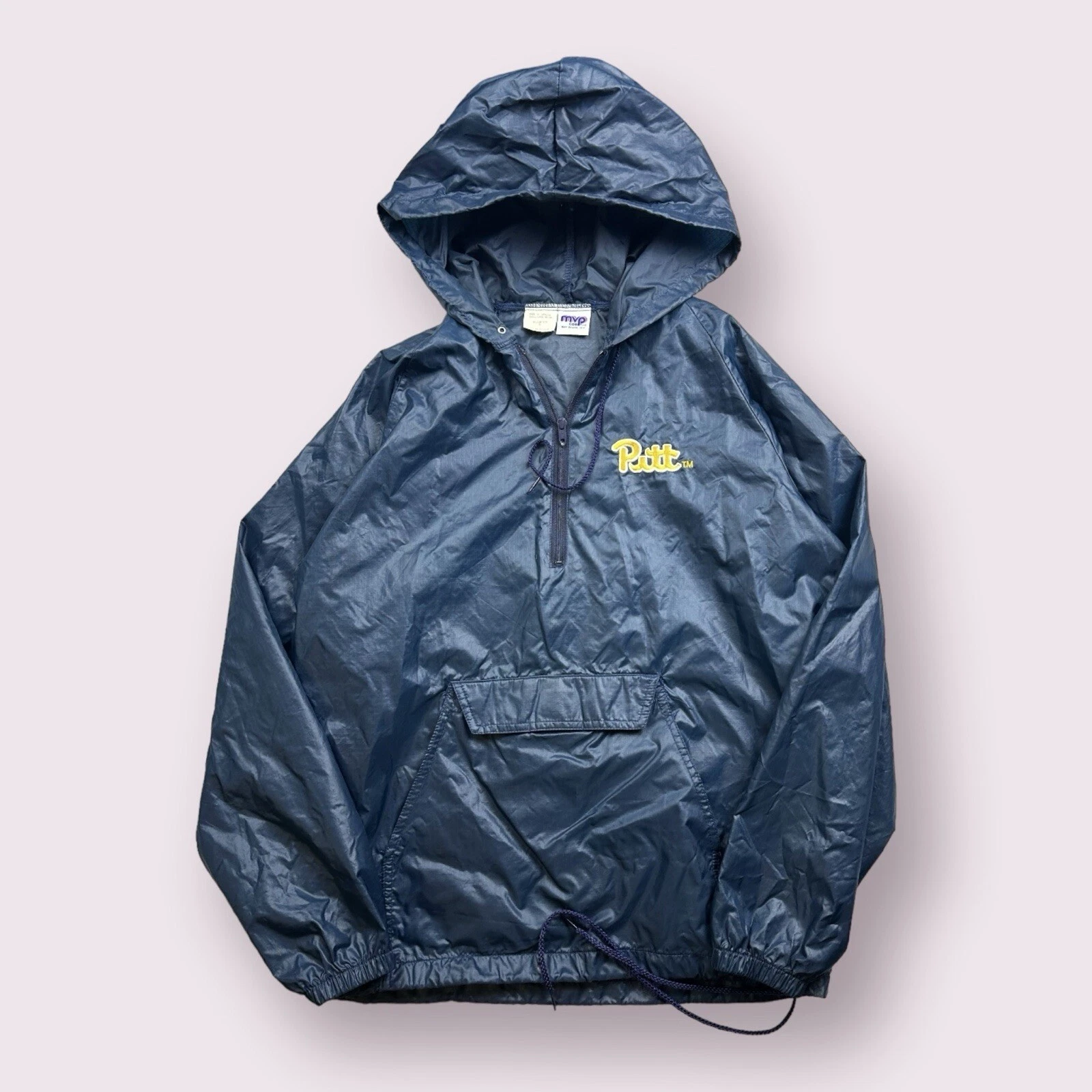 Vintage Men’s Pittsburgh Panthers College Windbreaker Jacket 80s 90s Size Small