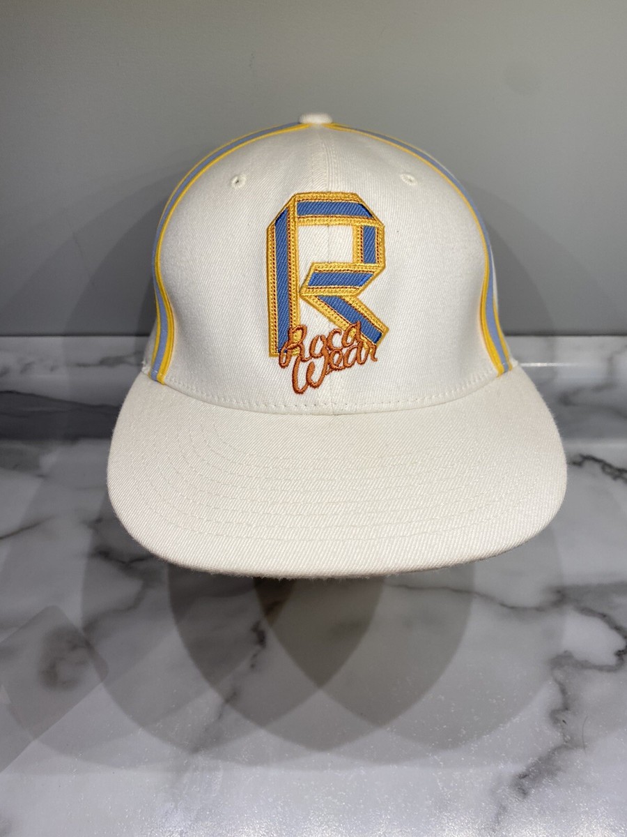 Rocawear Jay-Z Clothing Brand Streetwear NYC White Hat Baseball