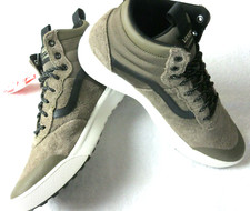 Vans Women's UltraRange Hi Cub Brown Black Marshmallow All Season Boots Size 8.5