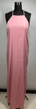 NWT ZARA NEW WOMAN PINK MIDI STRAPPY BUTTON  SLIP DRESS SMALL