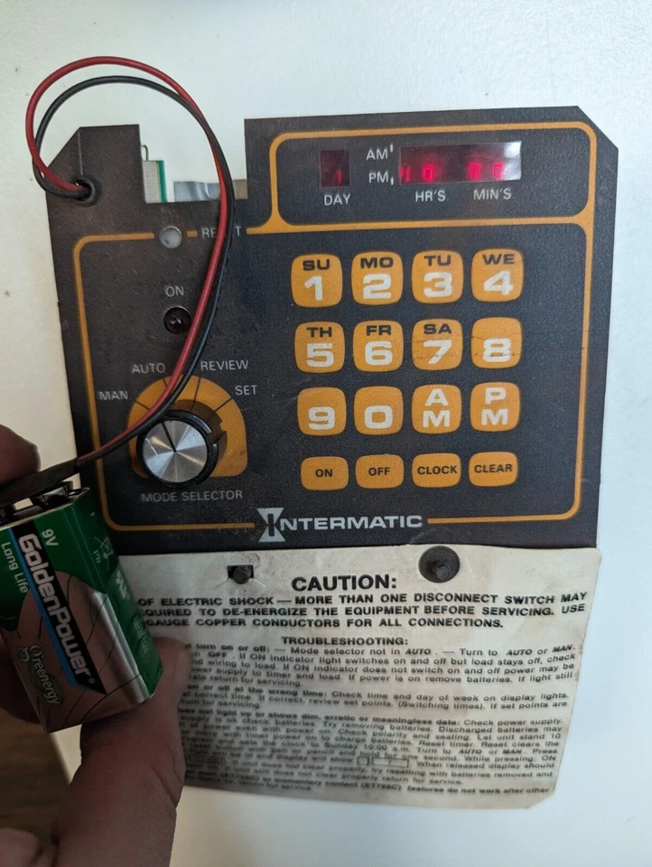 Vintage NOS? Genuine Intermatic ET715 C UMB 7-Day Electronic Time Switch - Image 2 of 4