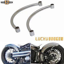 Lucky Sucker Rigid Chrome Rear Fender Struts Fits For Harley Softail FL 2000-UP