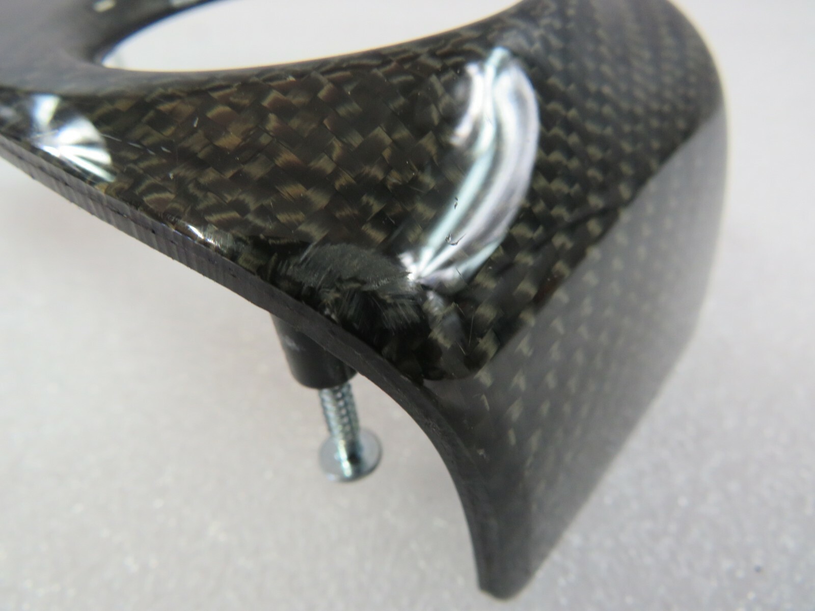 McLaren MP4-12C, Temp Control Bezel, Carbon Fiber, Used, P/N 11M1110CP.01