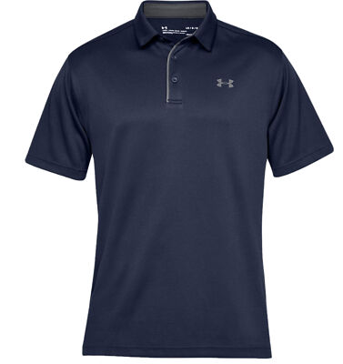 Under Armour Tech Polo-BLK Midnight Navy Midnight Navy