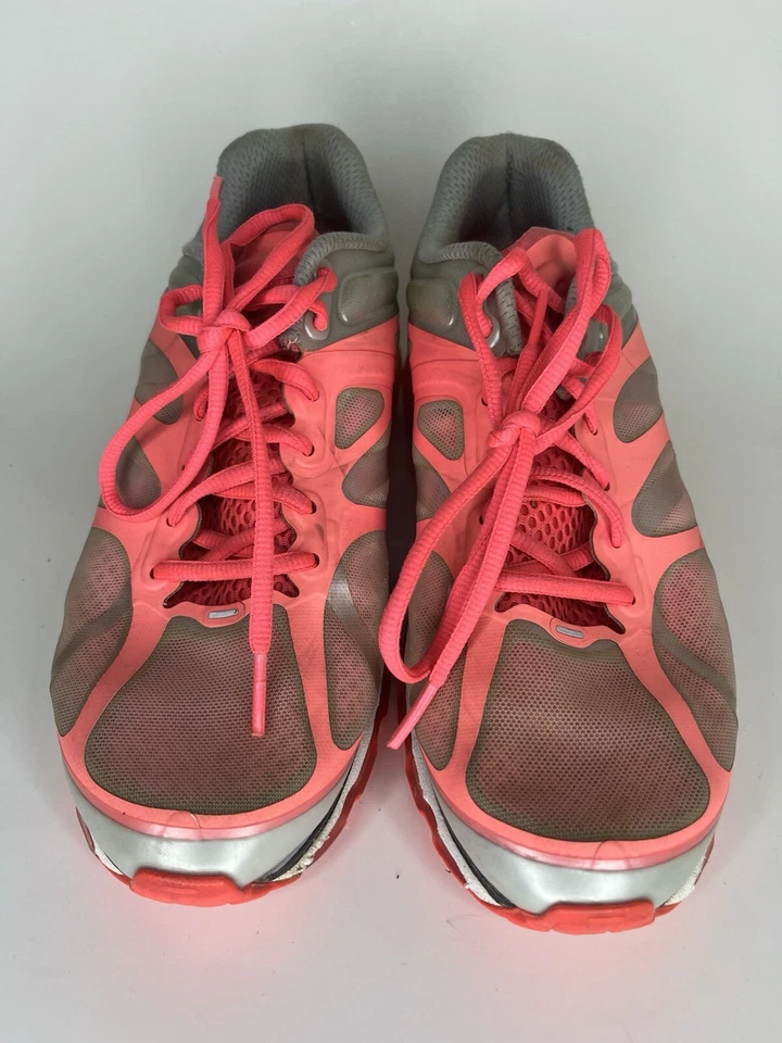 Nike Air Max 487679-103 Silver Hot Punch Pink Pure Platinum Women Size 40.5 US 9 - Image 4 of 4