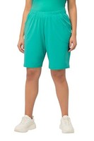 Jerseyshorts Damen Ulla Popken GroßE GrößEn, Elastikbund, Taschen, 100%