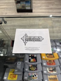 Castlevania *damaged* - NES - Instruction Manual Only