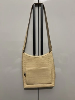 Salvatore Ferragamo Tasche Beige/Eierschale , Krokolederoptik - Bild 1 von 4
