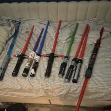 Star Wars Toy Lightsaber Replica Lot