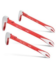 Pry Bar Nail Puller Set, 3 Pack, 8"/10"/12", Tool, Small...