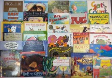 LOT of 30 Children's Picture Books Bedtime Stories K 1st Pre-K Homeschool Kids