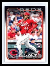 2024 Topps Update Series - Rookie Debut Elly De La Cruz #US350 Batting (RC)