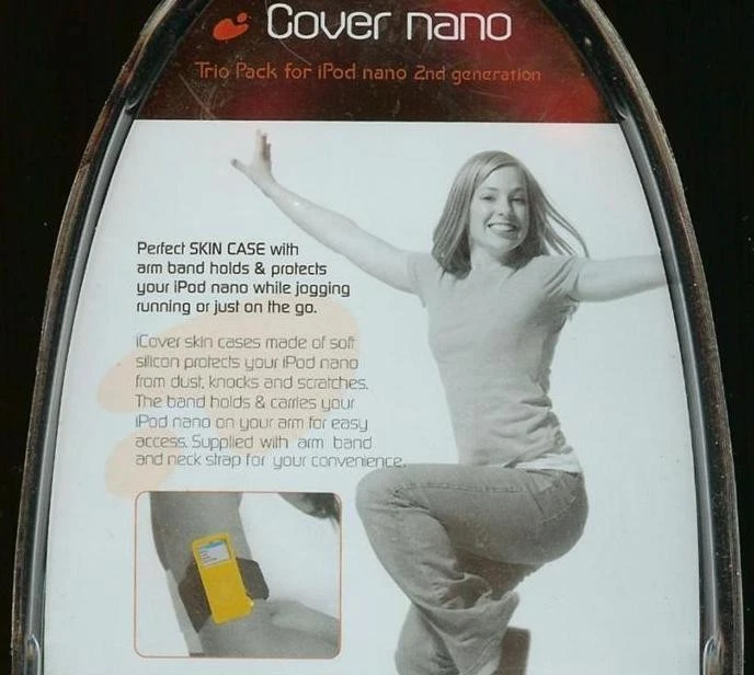 Digicom 3 TRIO Skin Case Protector for Apple iPod Nano 2nd genArmband NEW - Image 2 of 3