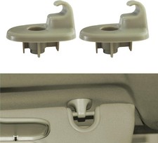 2PCS Car Visor Clip, Car Sun Visor Clips Retainer, Upgraded Visor Holder Hook Ca