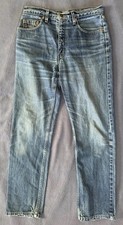 Vintage Levi s Denim Jeans Orange Label Tag 31 x 32 Aprox 30 x 30 266 Button
