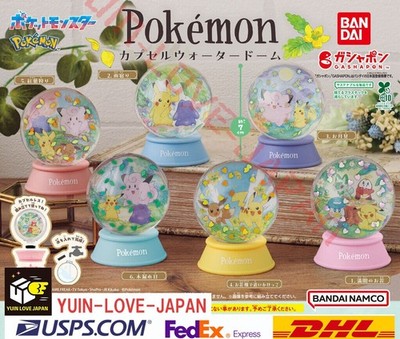 Pokémon Capsule Water Dome Capsule Toy Complete Set(6item) /NEW JPN