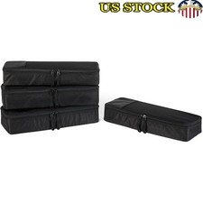 Travel Packing Cubes Durable Lightweight Organizer Zippered Storage Luggage New
