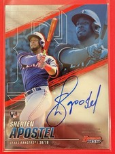 2021 Bowman Sterling Sherten Apostel Best Of 2021 Rookie Auto RC #B21-SA