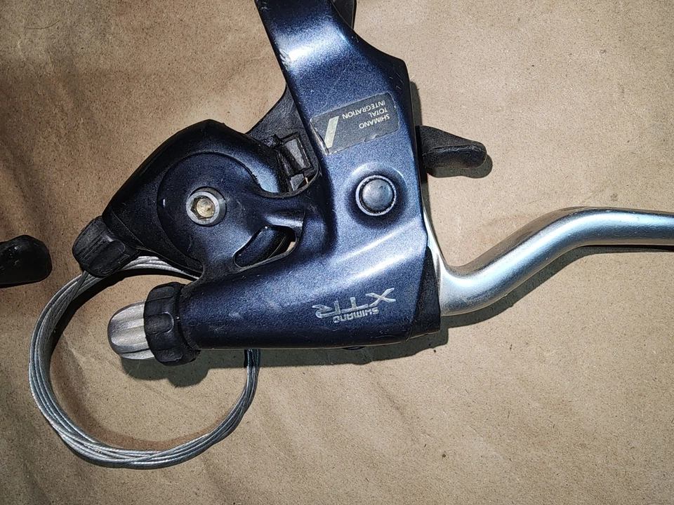 Shimano XTR ST-M900 Shifter Lever Set Rapidfire Plus SLR 8-Speed 3x8 Vintage MTB - Image 4 of 4
