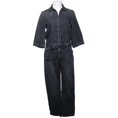 Ba&sh, Jumpsuit, Größe: L, Grau, Baumwolle/Polyester, Einfarbig, Denim #xoC