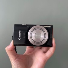 Canon PowerShot IXUS 185/IXY 200/ELPH 185 Digital Camera 20.0 MP Black Wi-Fi