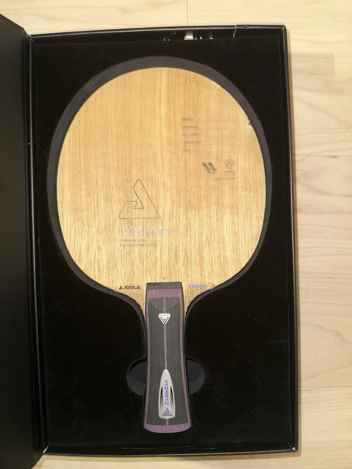 Lâmina de remo de tênis de mesa Joola Vyzaryz Trinity usada ver fotos - Imagem 2 de 4