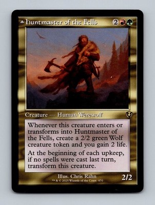 Huntmaster of the Fells (Retro Frame) Innistrad Remastered Non-Foil MTG NM