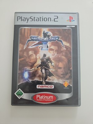 Soul Calibur 3  Platinum Sony PlayStation 2 PS2