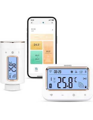 Inkbird IRC-RW1 WLAN Heizkörperthermostat mit Gateway,