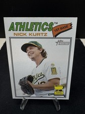 2026 Topps Heritage #275 Nick Kurtz Base Gold Rookie Cup RC Athletics MLB
