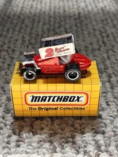 Vintage Matchbox I-75 Sprint Racer Red w/Original Box 