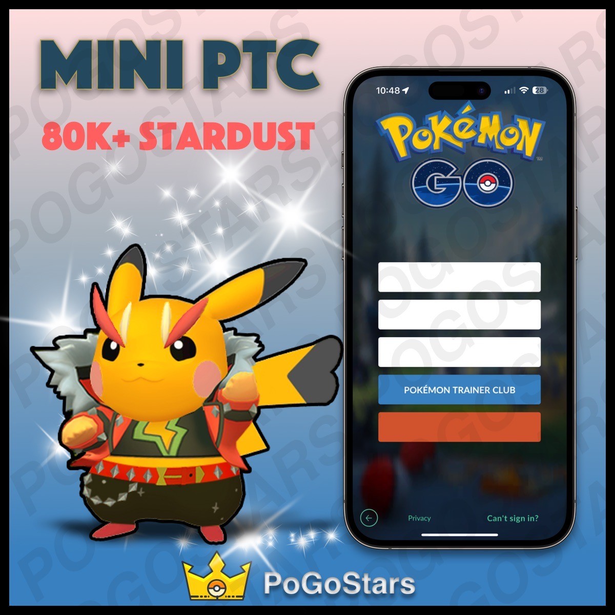 Pokémon PTC Go - Shiny Pikipek - 80K Stardust Special Background - Foto 9