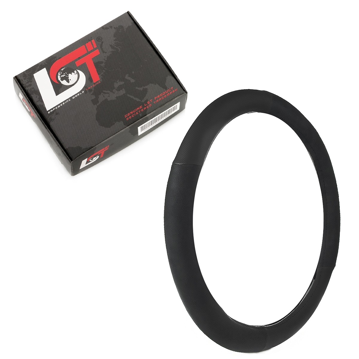 Steering Wheel Cover Ø 38x8, 2cm/15x3 Inch Anthracite for Skoda