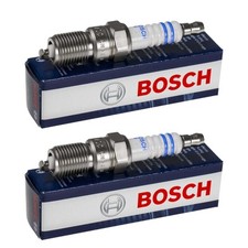 2x BOSCH Zündkerze für Mercedes-Benz 190 W201 E 1.8 G-Klasse W463 230 GE 200