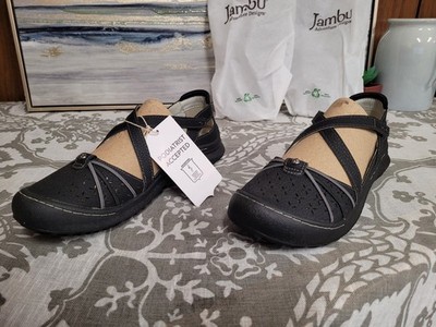 Jambu Pine Mary Jane Strappy Hiking Outside Shoe Womens Black Size 9