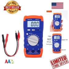 Capacitance Tester 200pF-20mF Handheld Battery-Powered LCD Backlight