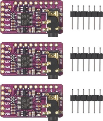 PCM5102 I2S IIS Lossless Digital Audio DAC Decoder Module Stereo DAC Digital-to