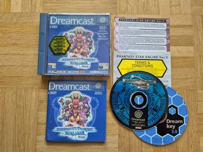 Phantasy Star Online Ver.2 - Sega Dreamcast, PAL + Dream Key 3.0