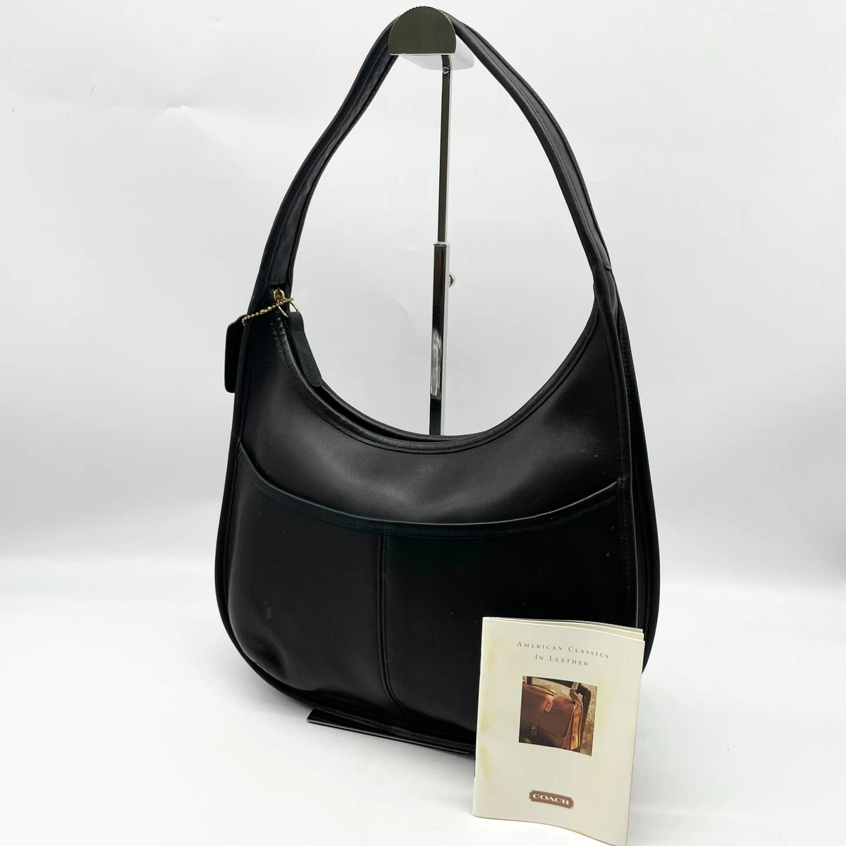【良品】COACH ショルダーバッグ Ergo Hobo レザー 黒 y2k 良品】COACH ショルダーバッグ Ergo Hobo レザー 黒 y2k Coach Black