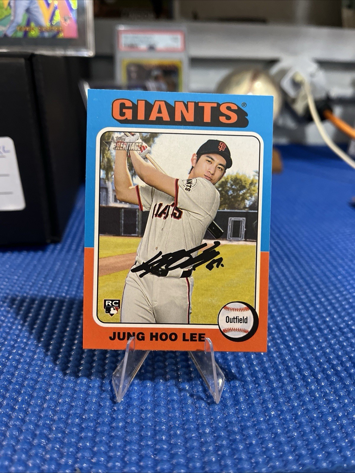 2024 Topps Heritage High Number - Jung Hoo Lee #545 (RC) Giants