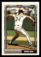 Ken Patterson 1992 Topps #784 Chicago White Sox BASEBALL *105